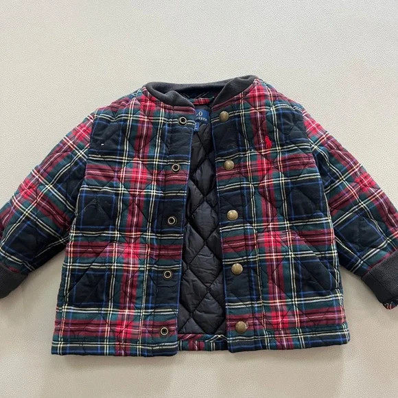 Ralph Lauren Polo Plaid Jacket Size 2/2T - Picture 7 of 7